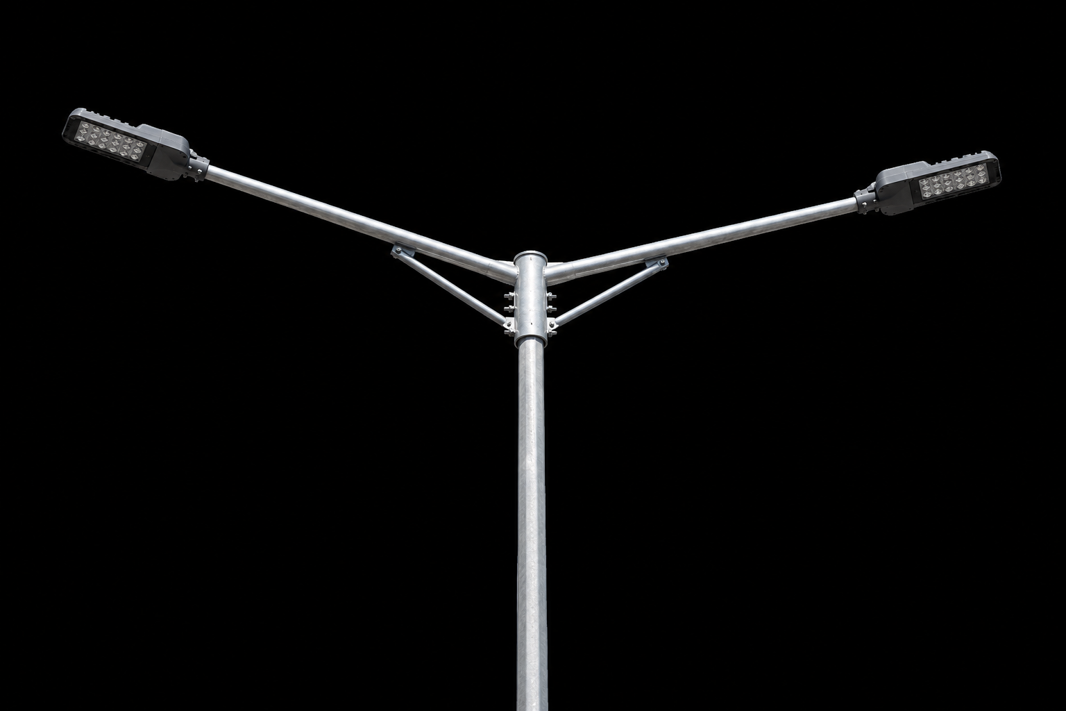 Double Arm for Street Light